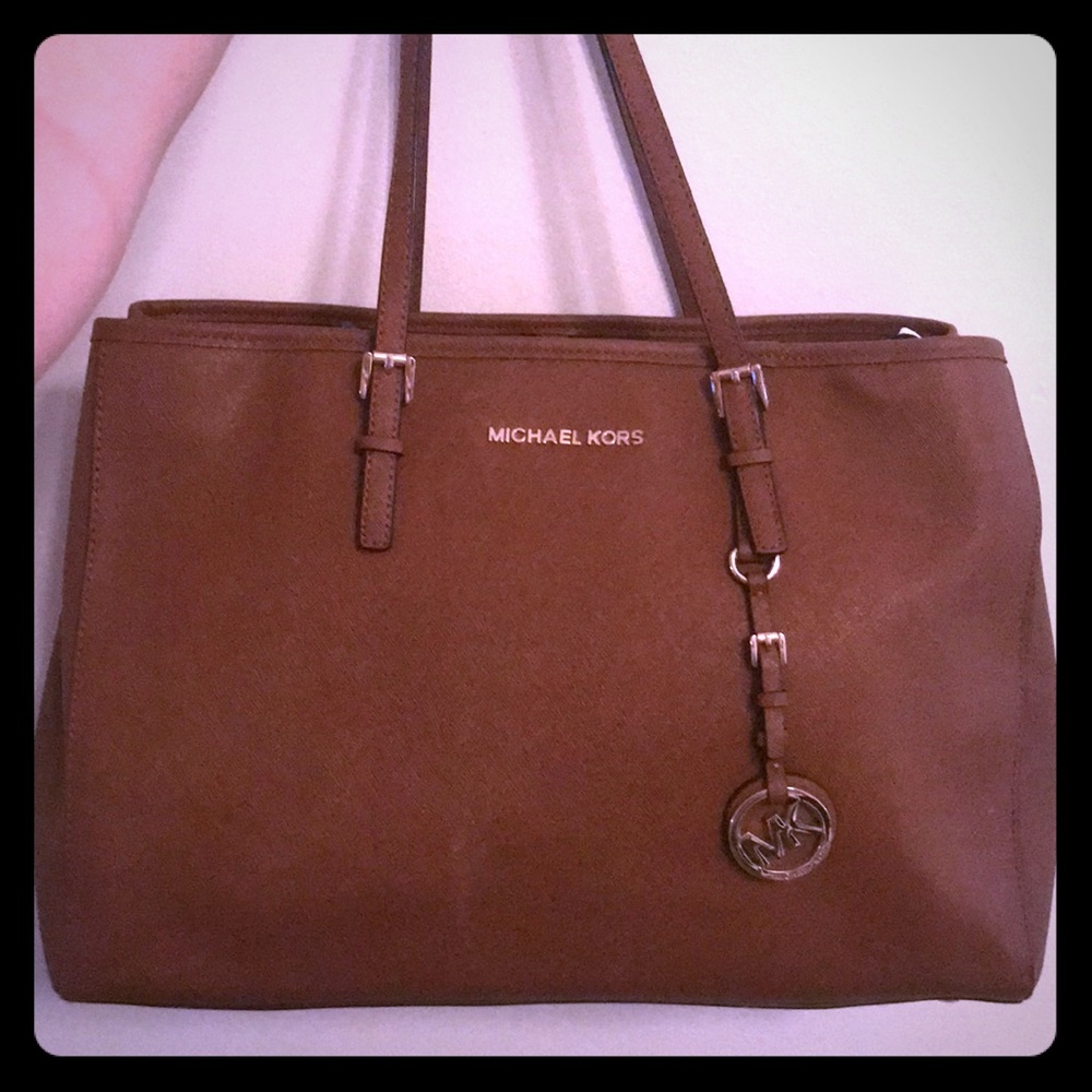 Michael kors Brown jet set tote bag